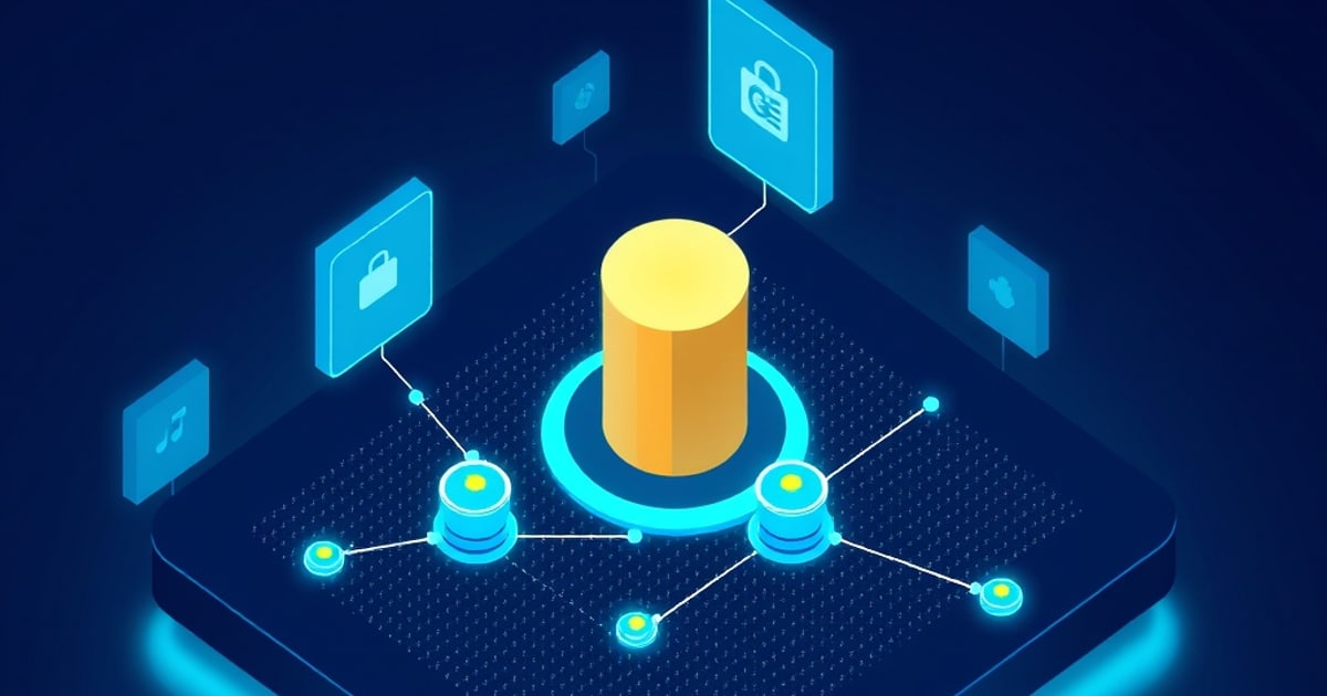 Isometric scene of cost attribution dashboards with per-feature and per-user token breakdowns
